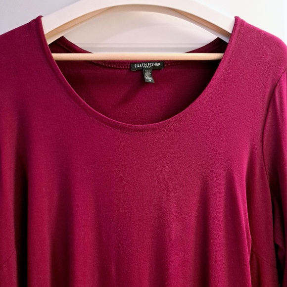 Eileen Fisher High Low Long Tunic Size 1X - Picture 2 of 10